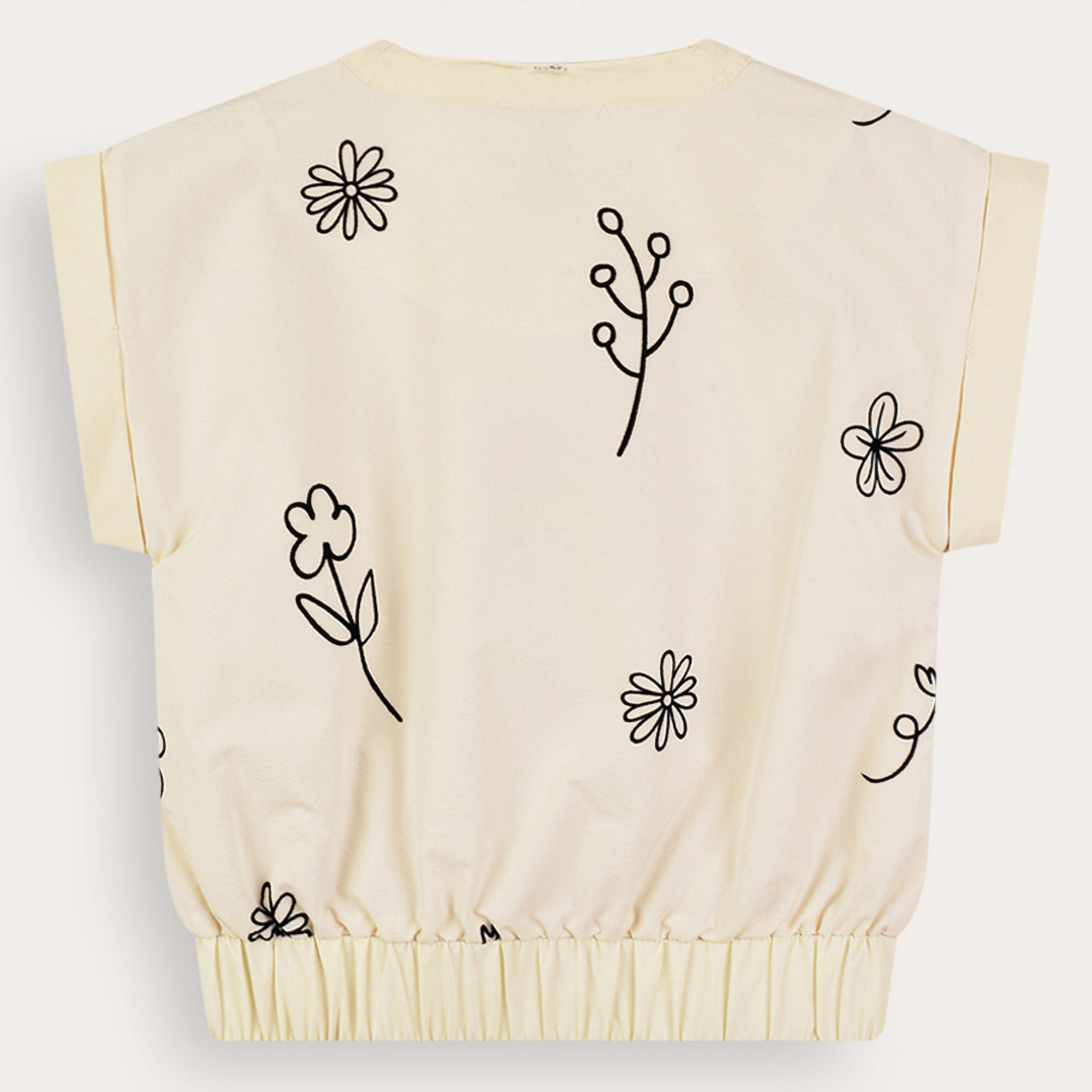 Velvet Floral Top