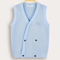 Knit Crochet Vest