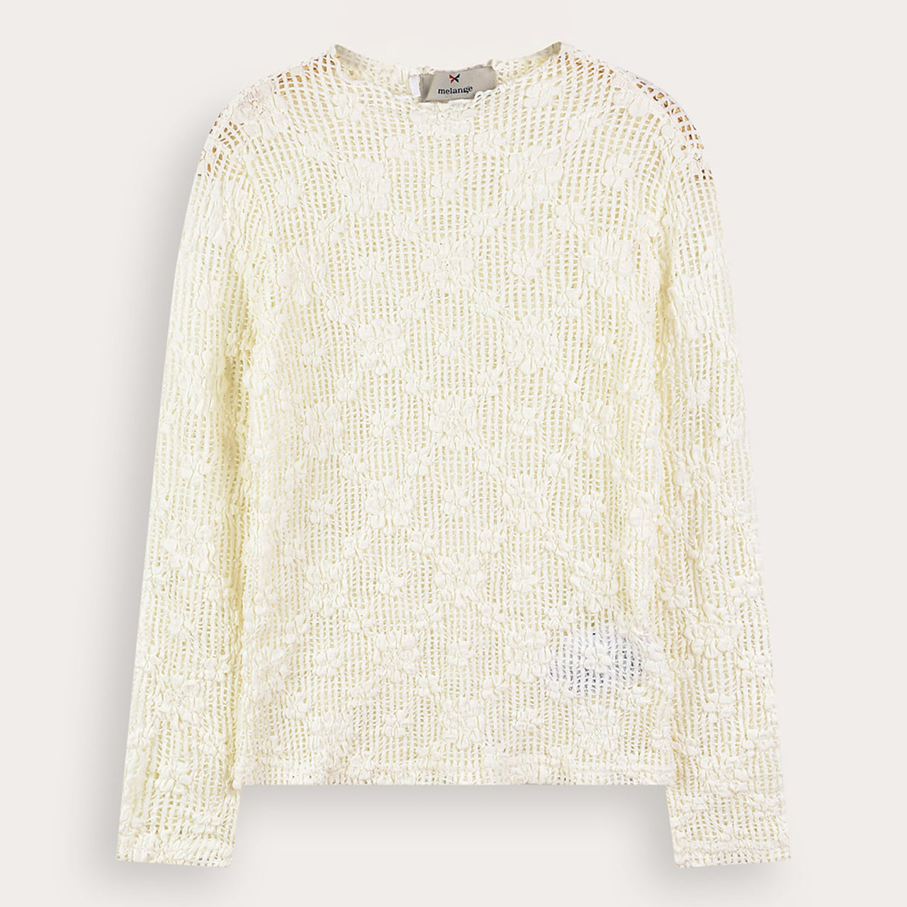 Melange Lace Top