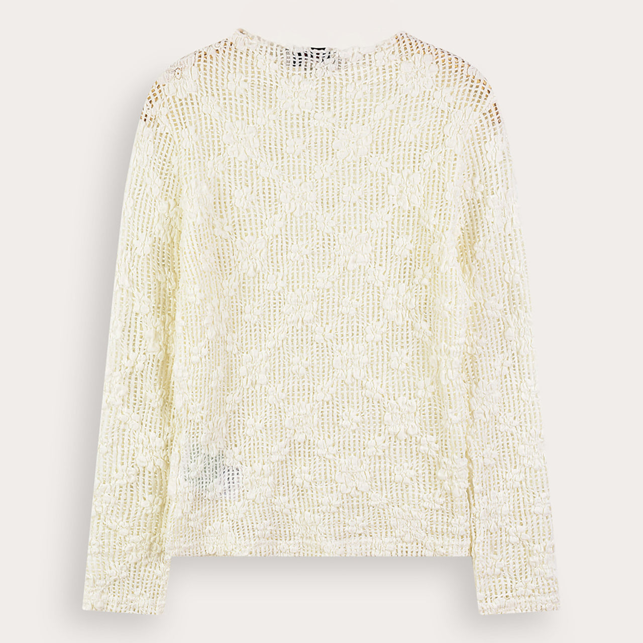 Melange Lace Top
