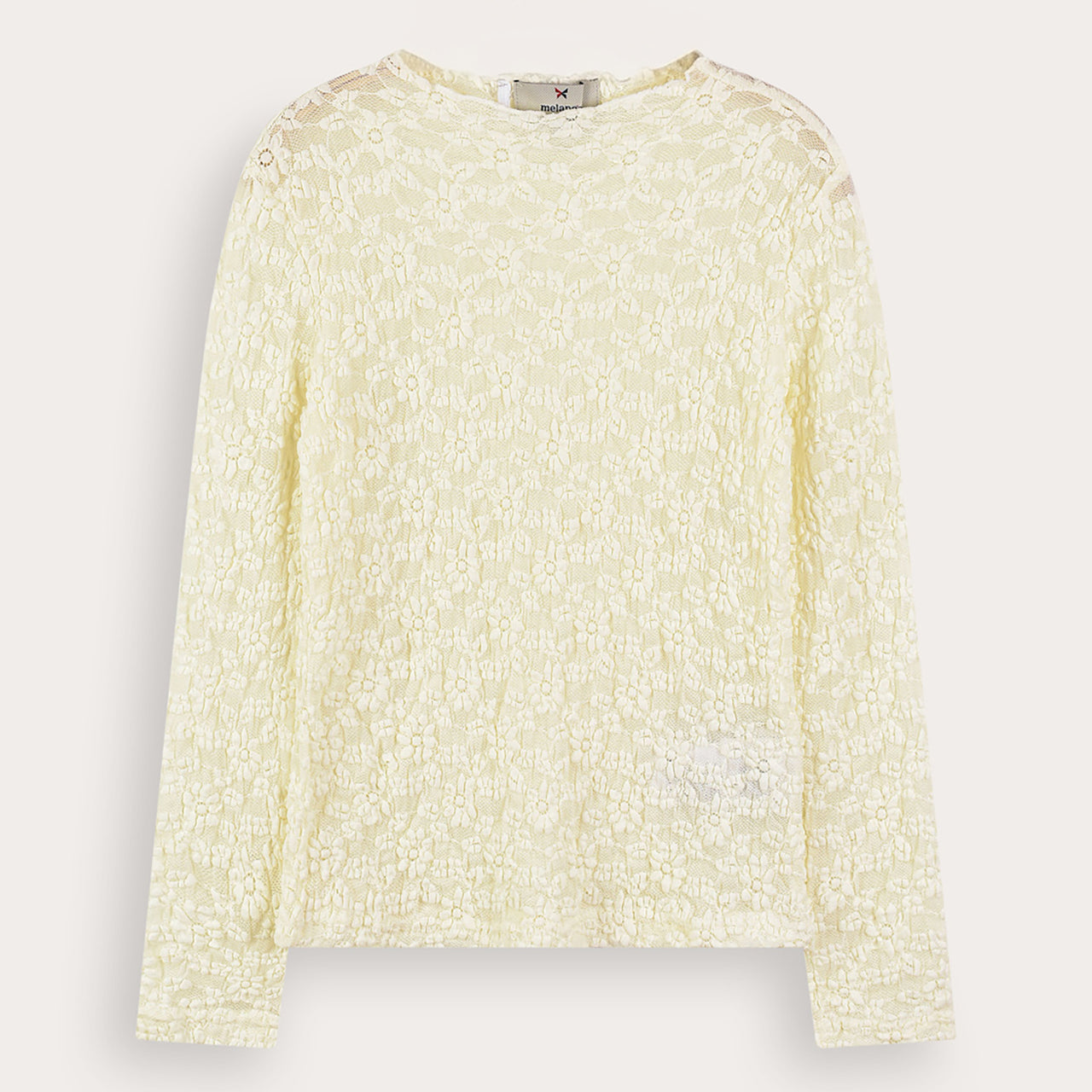 Melange Lace Top