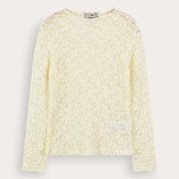 Melange Lace Top