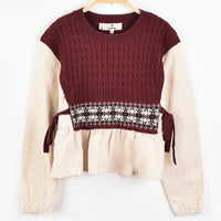 Melange Aspen Knit Vest Shirt