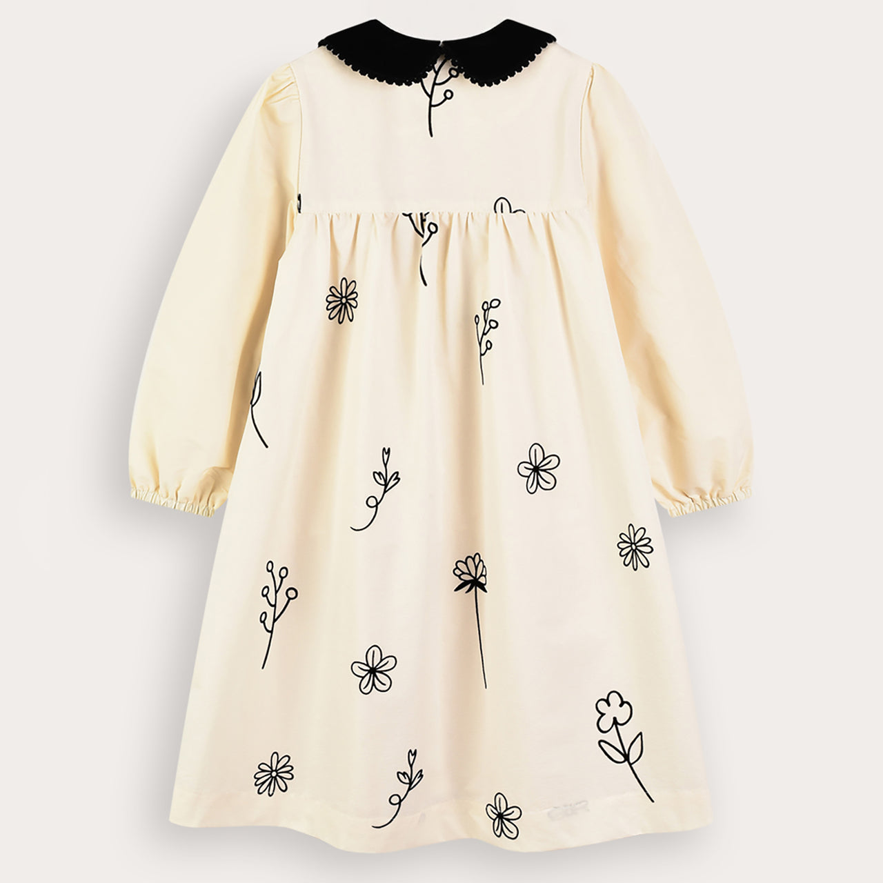 Velvet Floral Dress