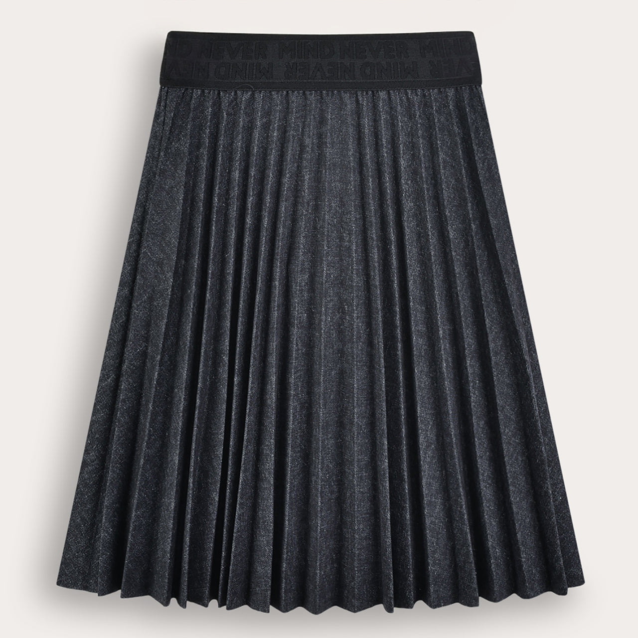 Jeans Pleated Skirt