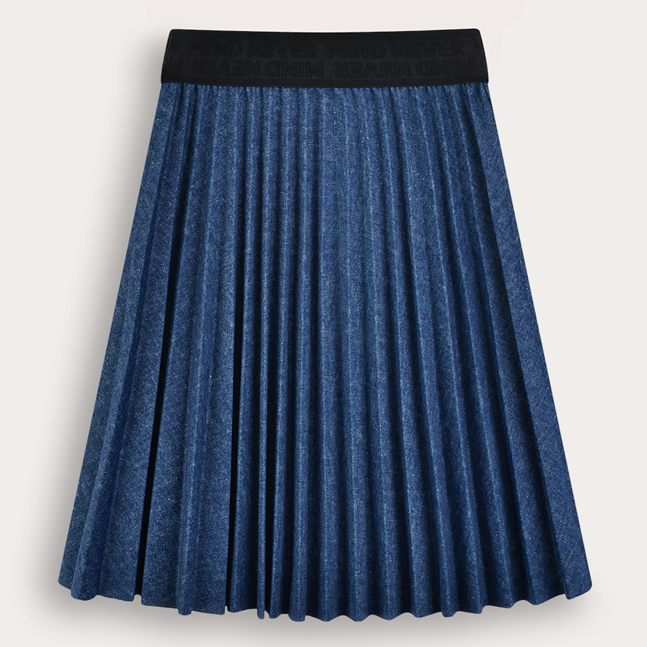 Jeans Pleated Skirt