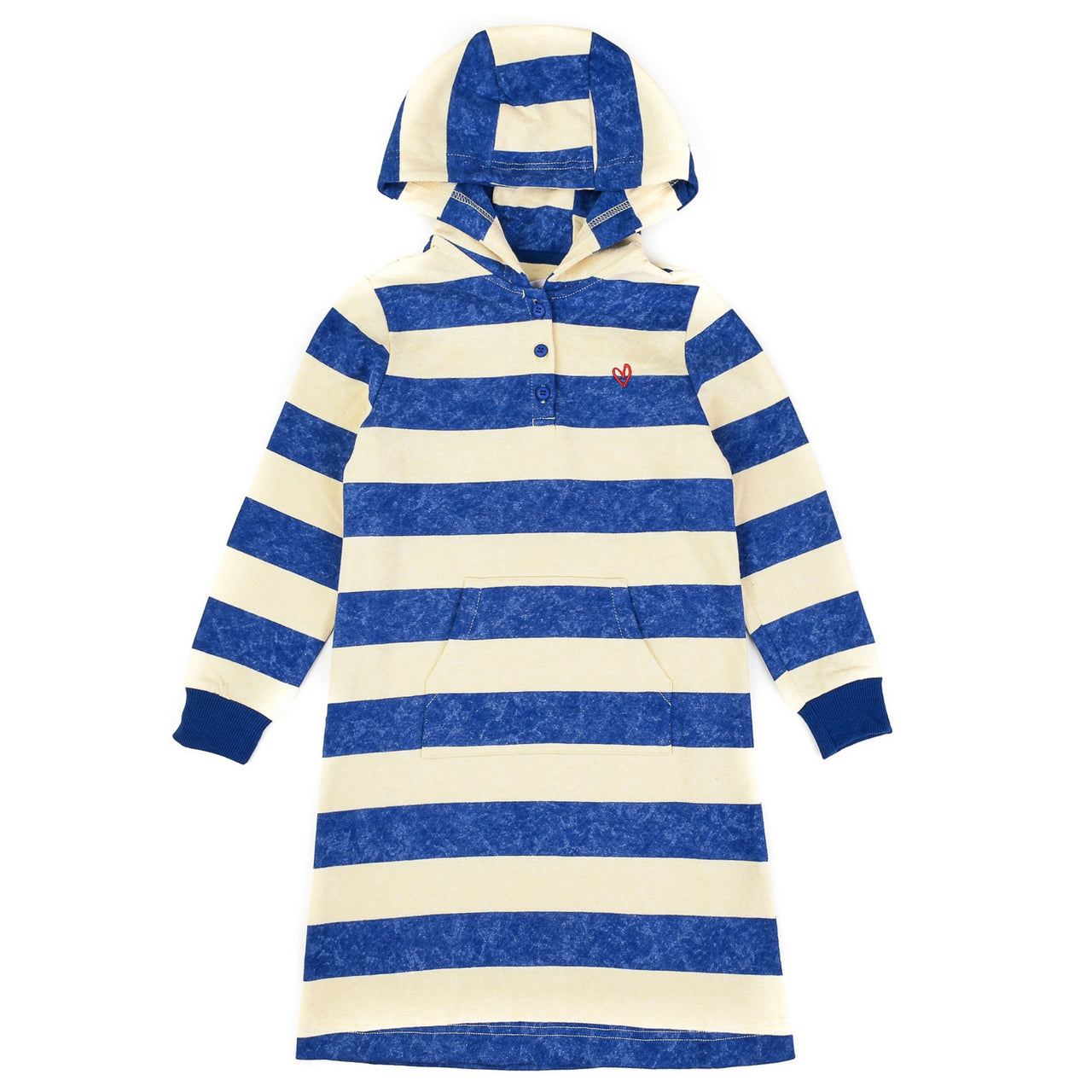 Hadas Stripes Hoodie Dress