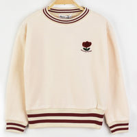 Girls Stripe Sweatshirt