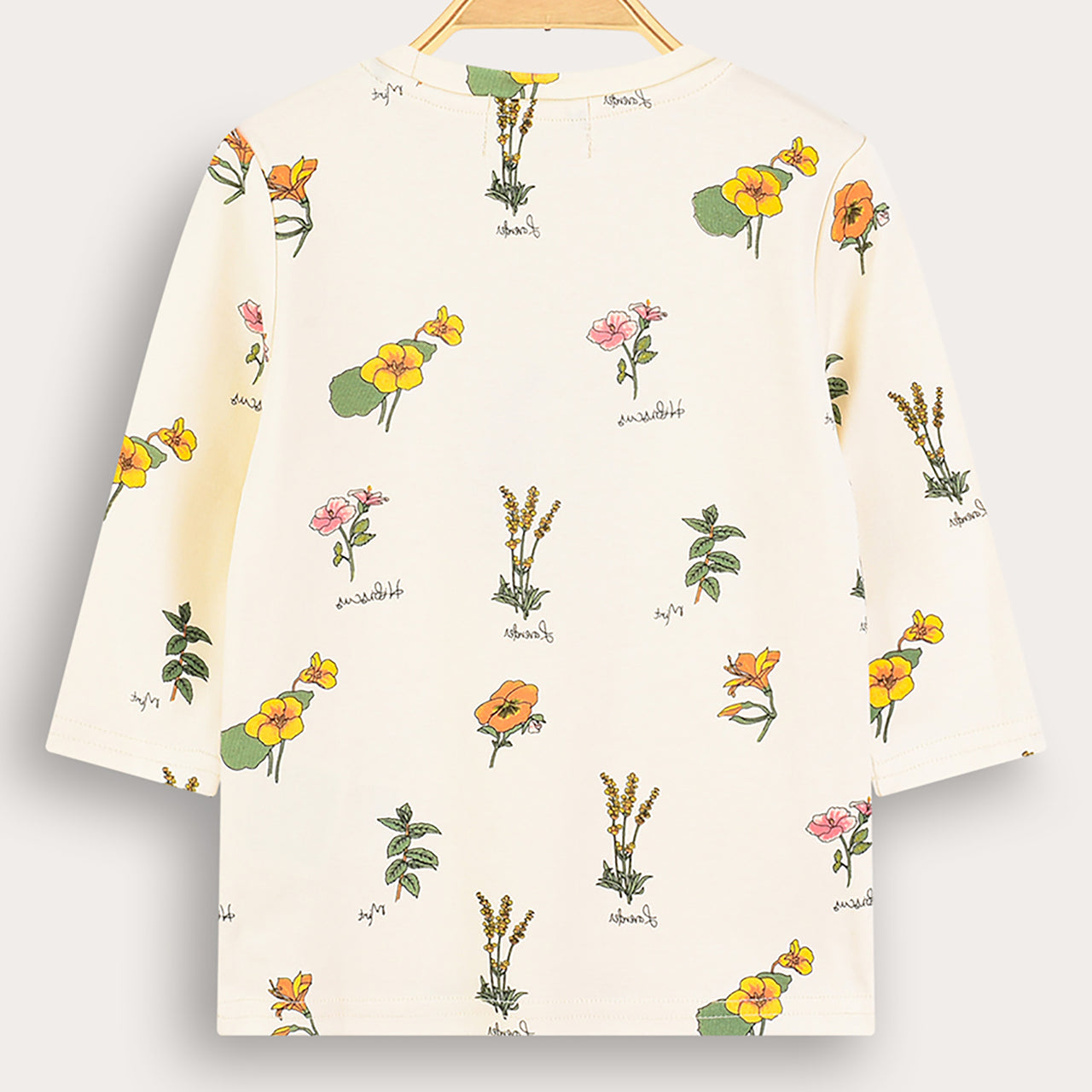 Melange Floral Print Shirt