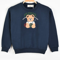 Melange Teddy Bear Sweatshirt
