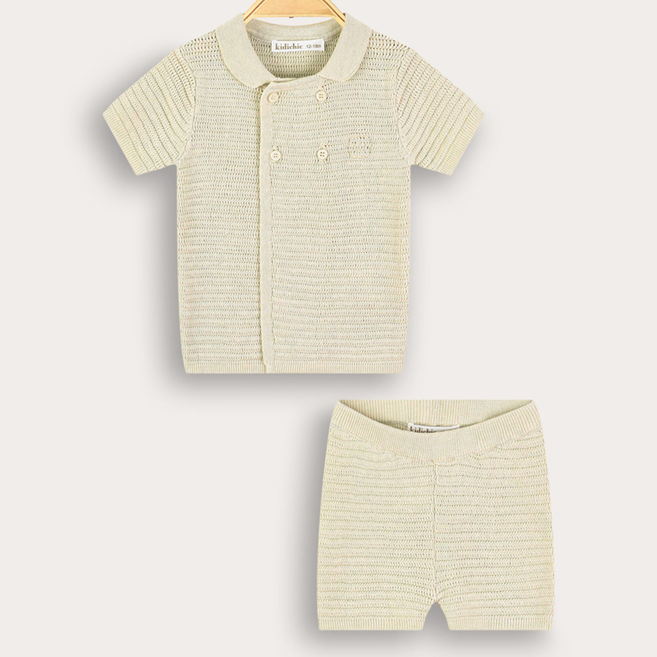 Baby Crochet Collar Set