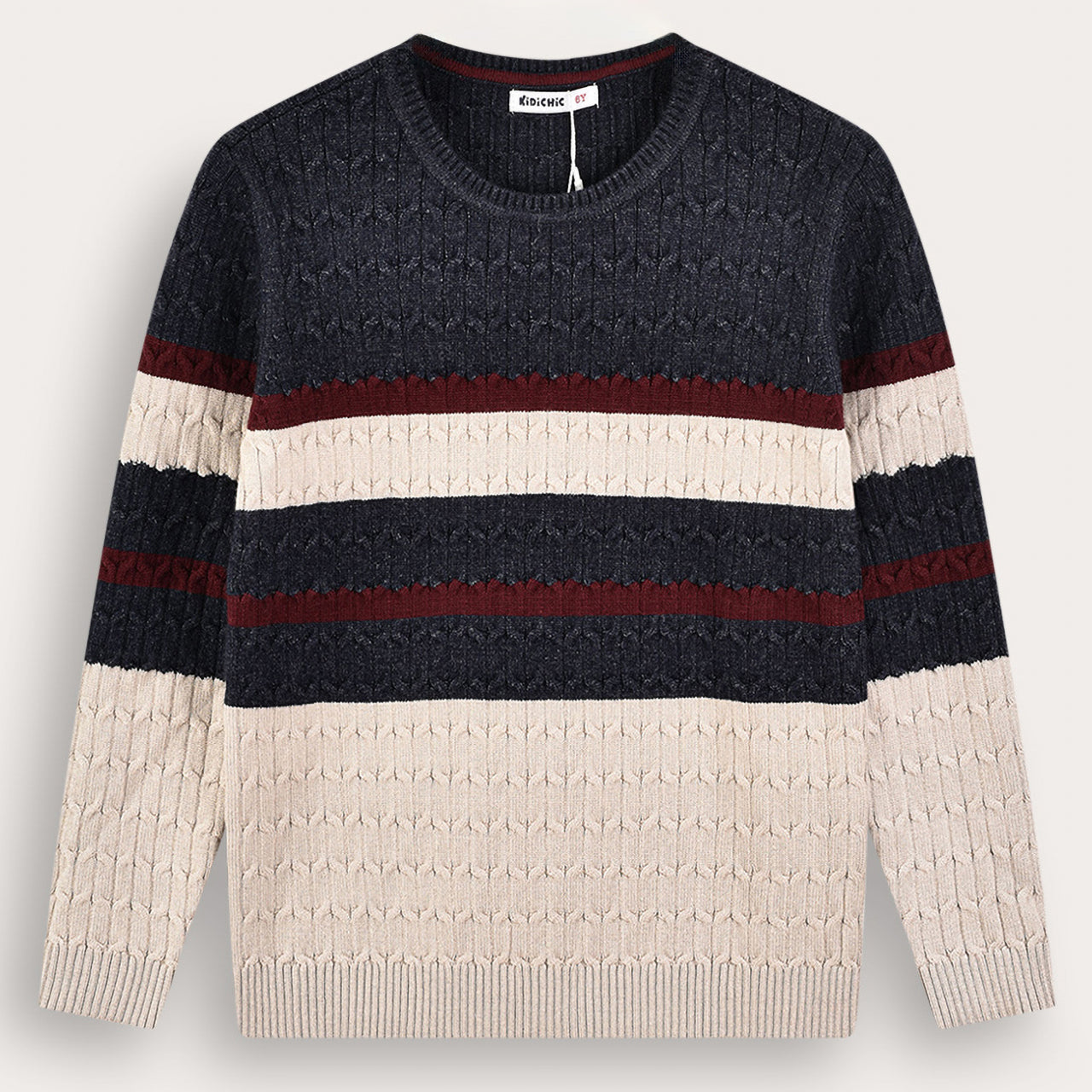 Striped Knit Sweater