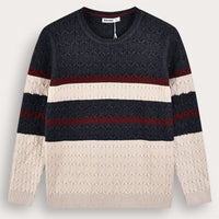 Striped Knit Sweater