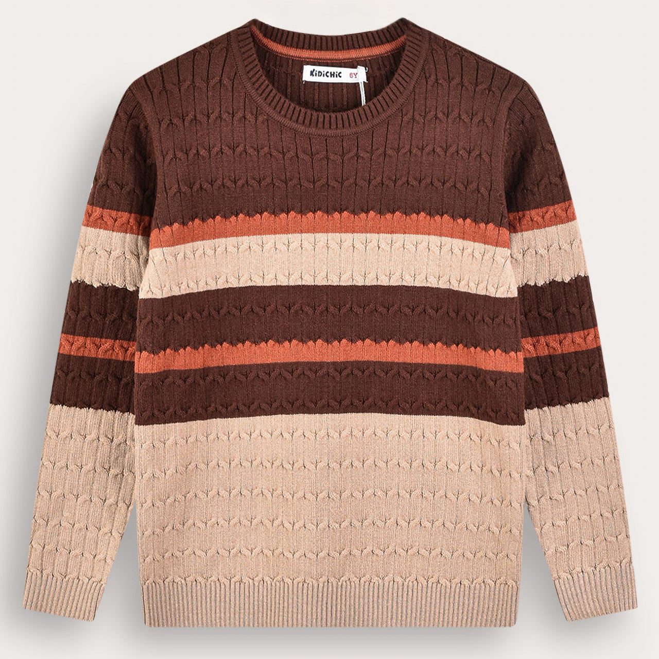 Striped Knit Sweater