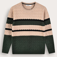 Striped Knit Sweater