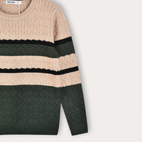 Striped Knit Sweater