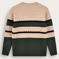 Striped Knit Sweater