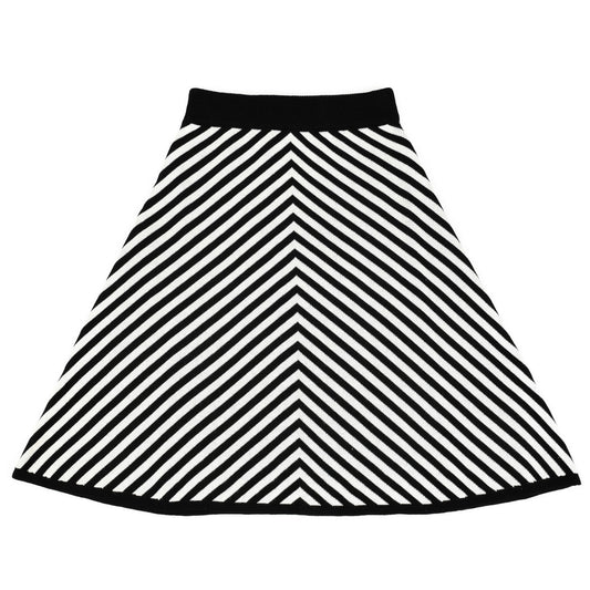 Hadas Knit Stripe Skirt