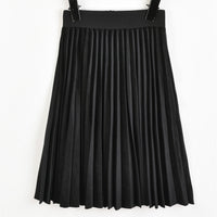Velvet Pleated Skirt
