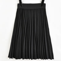 Velvet Pleated Skirt