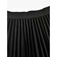 Velvet Pleated Skirt