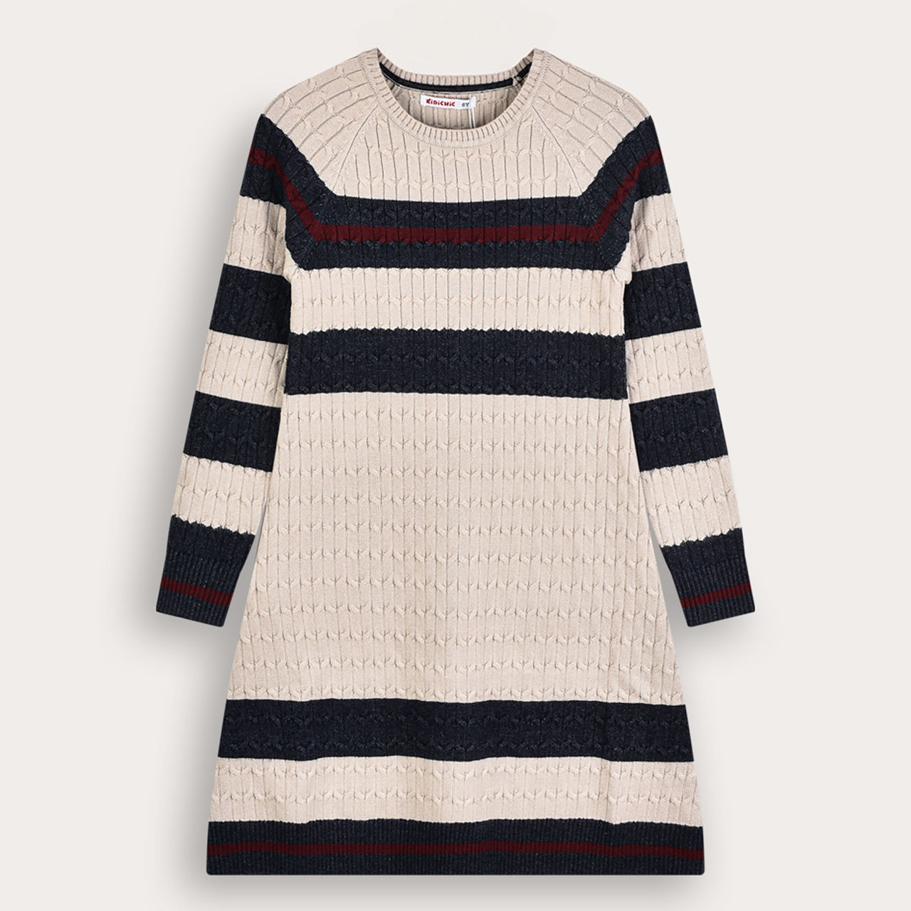 Striped Knit Dress