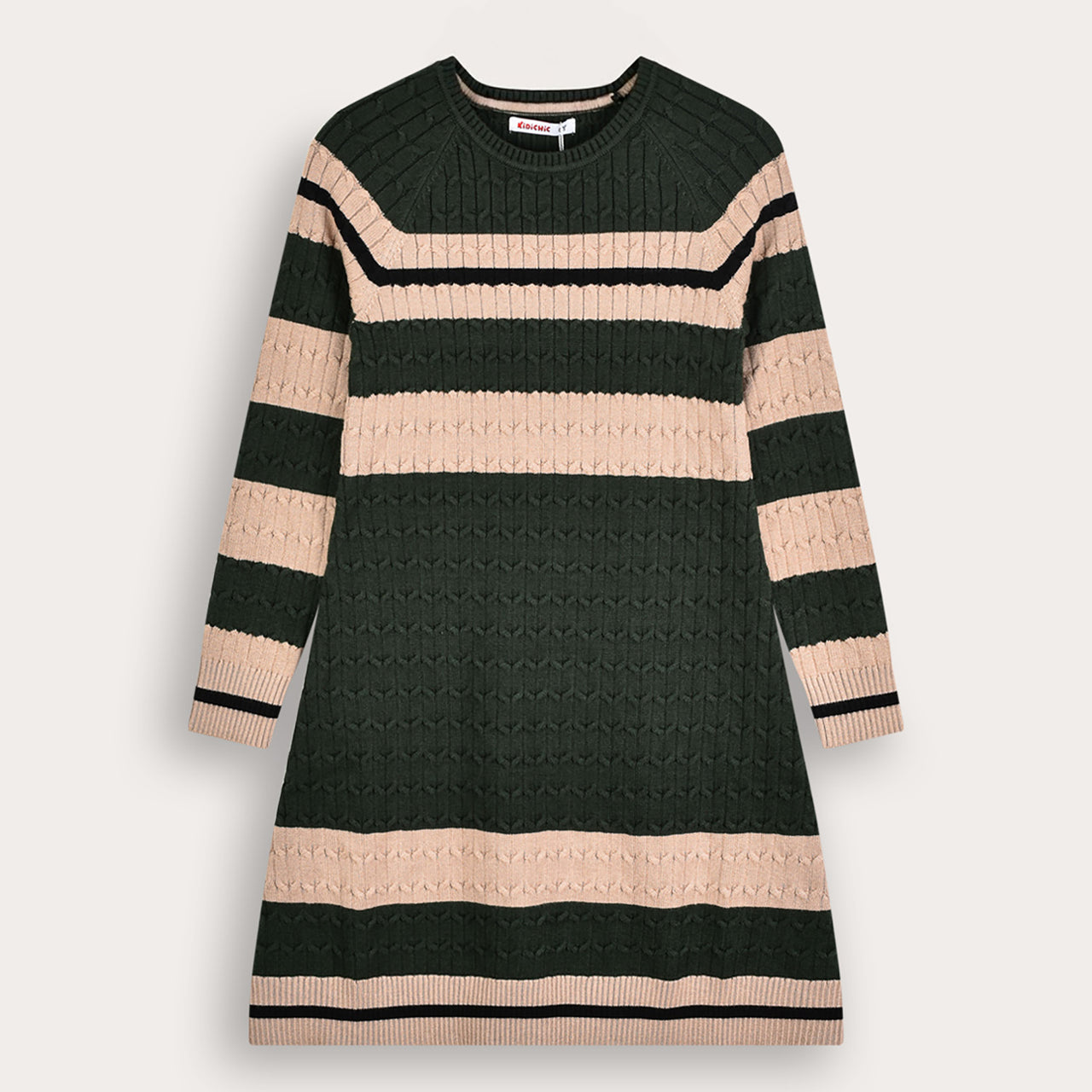 Striped Knit Dress