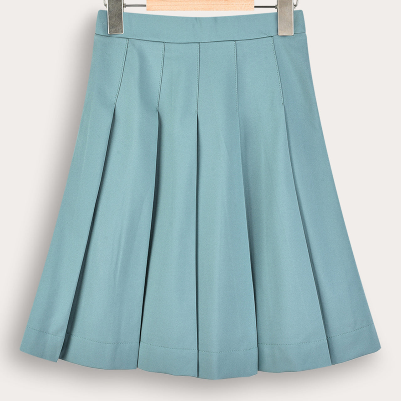 Pleated Smooth Skirt