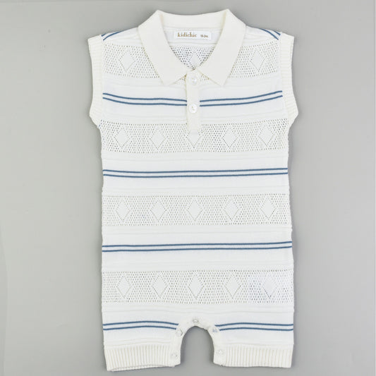 Amara Boy Knit Overall