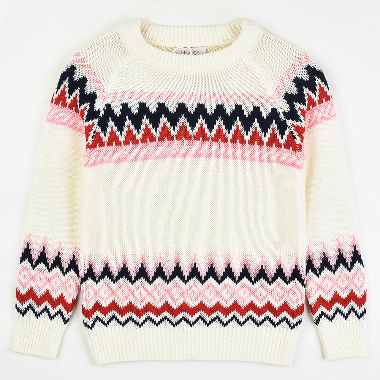 Hadas Jacquard Girls Sweater