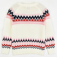 Hadas Jacquard Girls Sweater