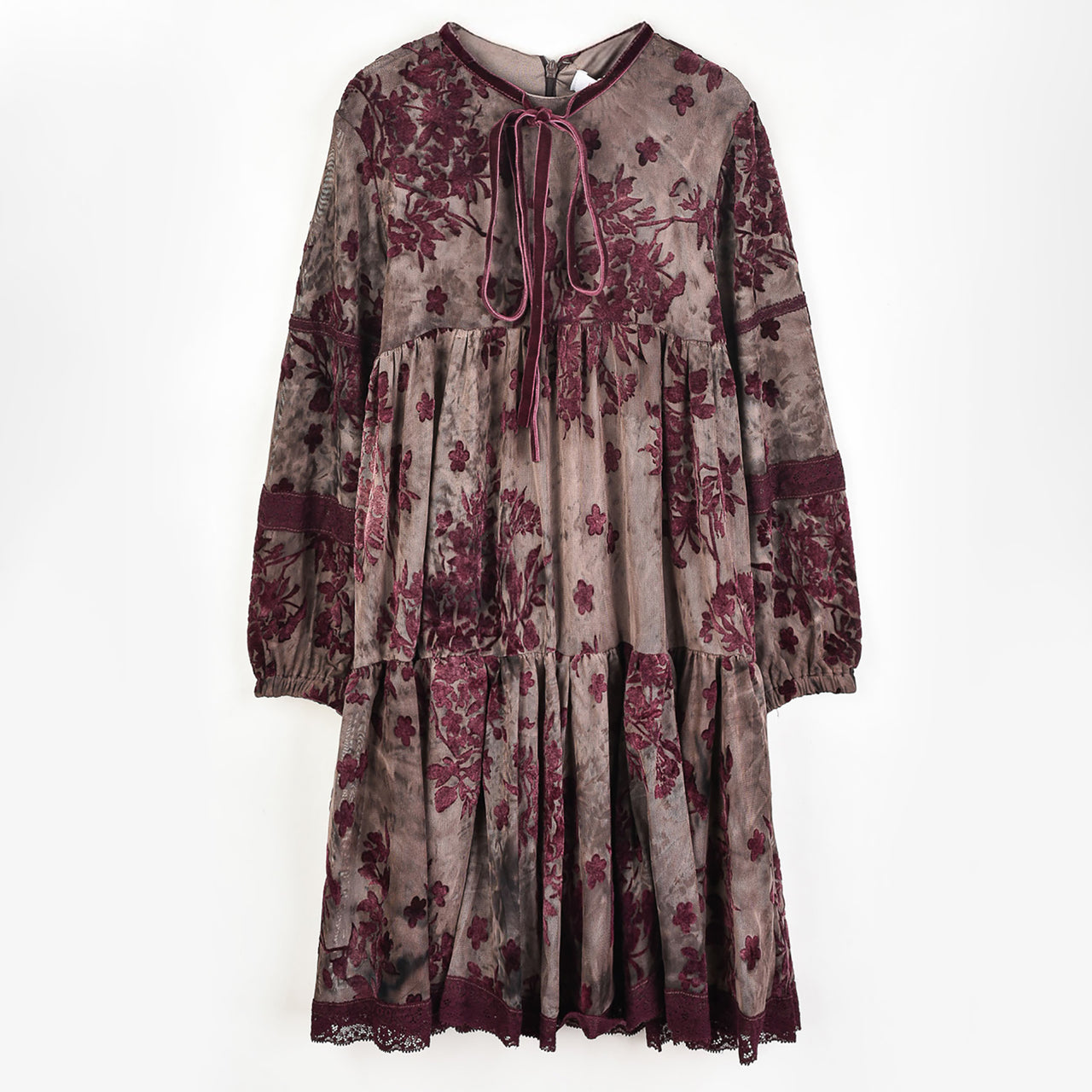 Hadas Floral Mesh Dress