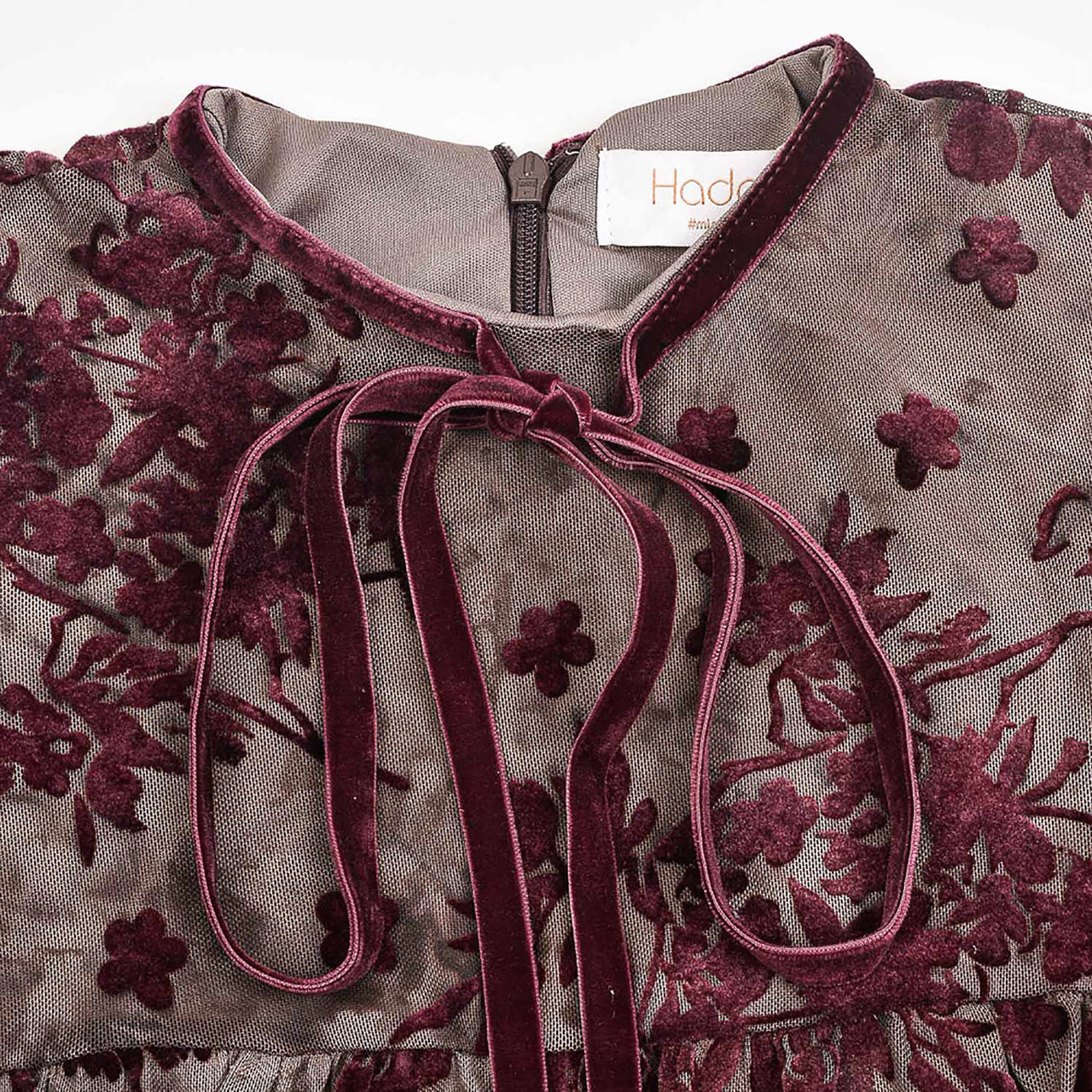 Hadas Floral Mesh Dress