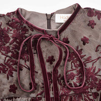 Hadas Floral Mesh Dress