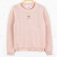Hadas Bow Knit Sweatshirt