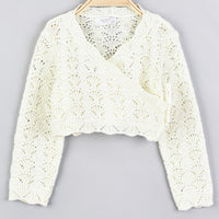 Hadas Wrap Baby Cardigan