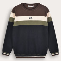 Panel Sweater