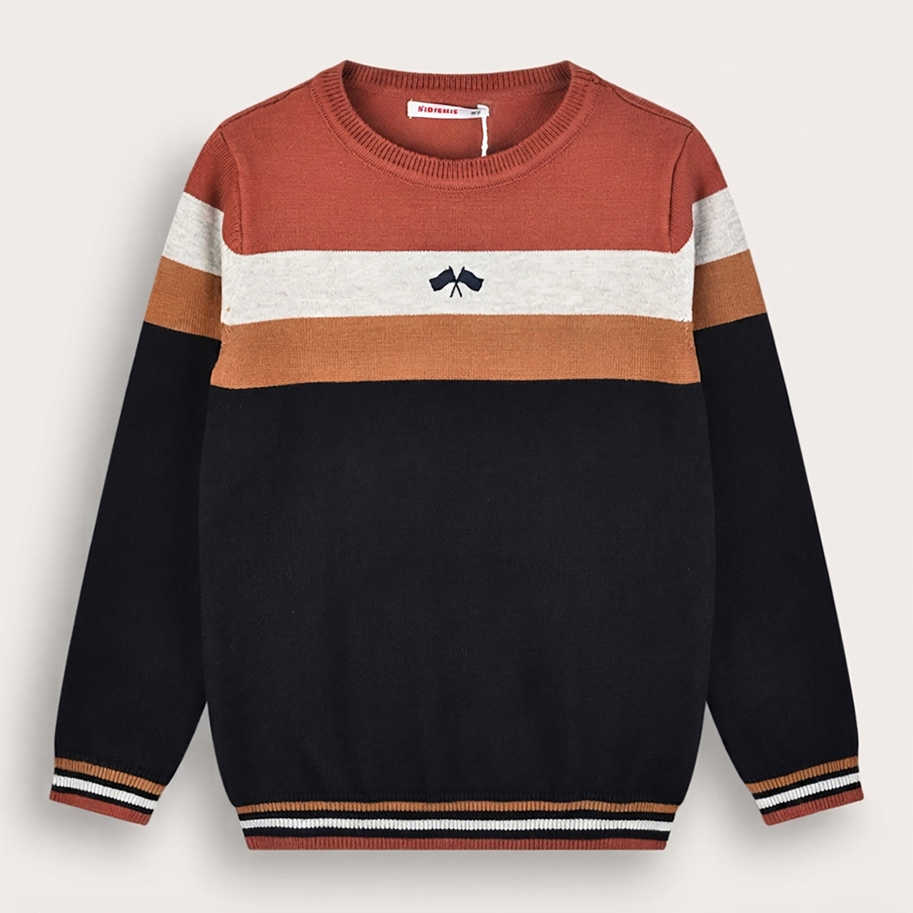 Panel Sweater