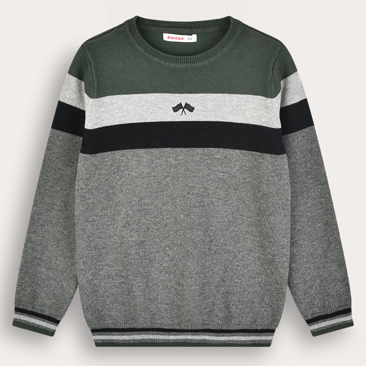 Panel Sweater