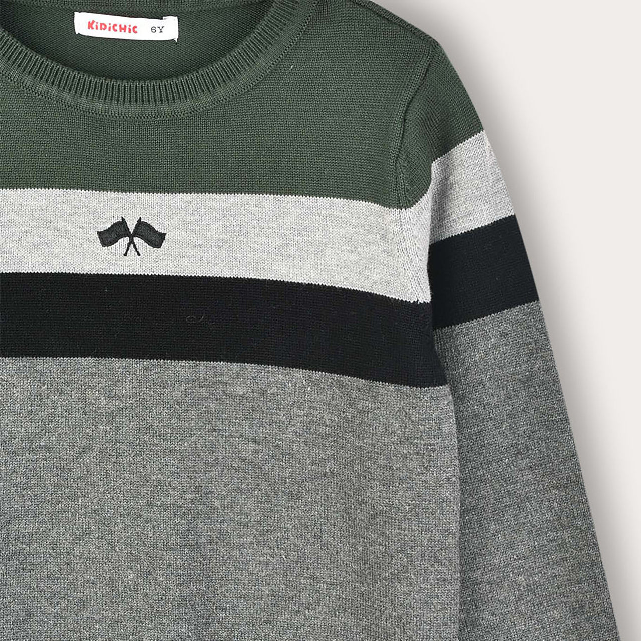 Panel Sweater