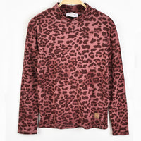 Hadas Animal Print Mockneck