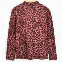 Hadas Animal Print Mockneck