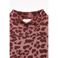 Hadas Animal Print Mockneck
