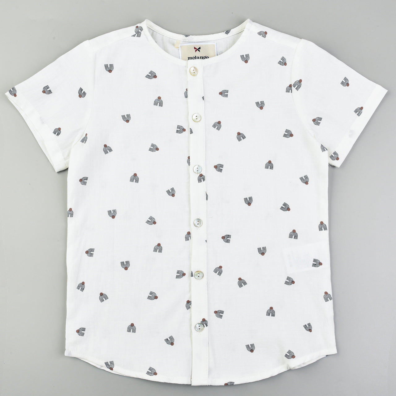 Melange Print Shirt
