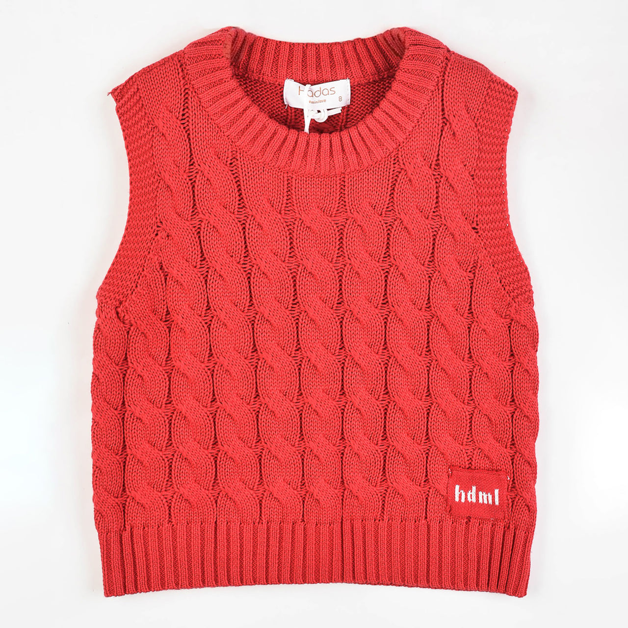 Hadas Cable Knit Vest