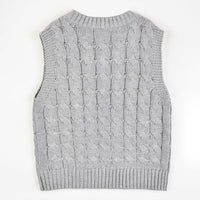 Hadas Cable Knit Vest