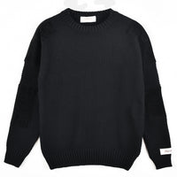 Hadas Velvet Patch Sweater