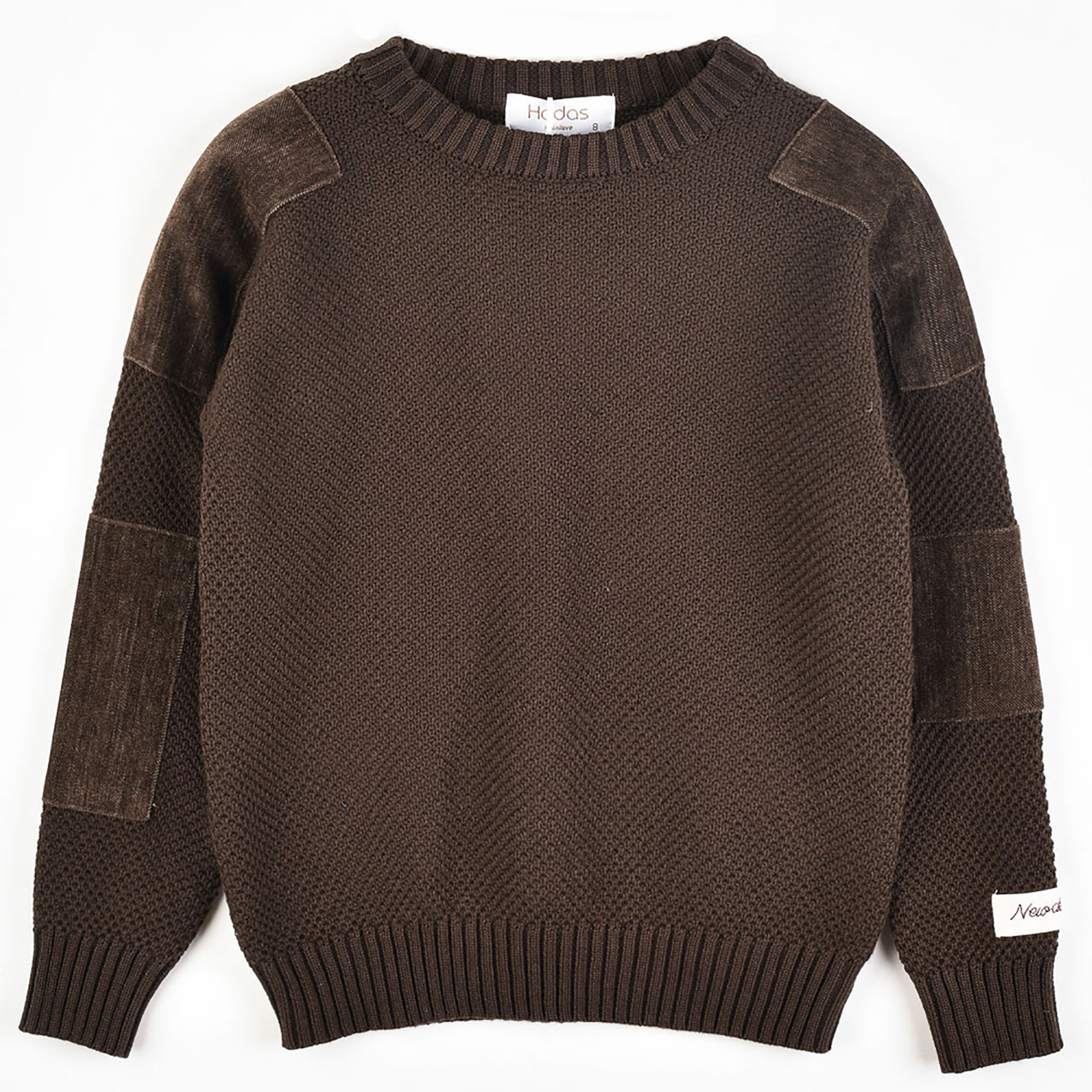 Hadas Velvet Patch Sweater
