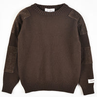 Hadas Velvet Patch Sweater