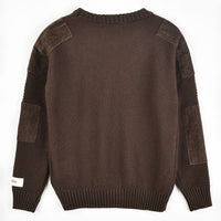 Hadas Velvet Patch Sweater